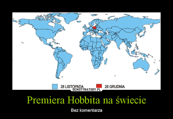 Premiera Hobbita na świecie – Bez komentarza 