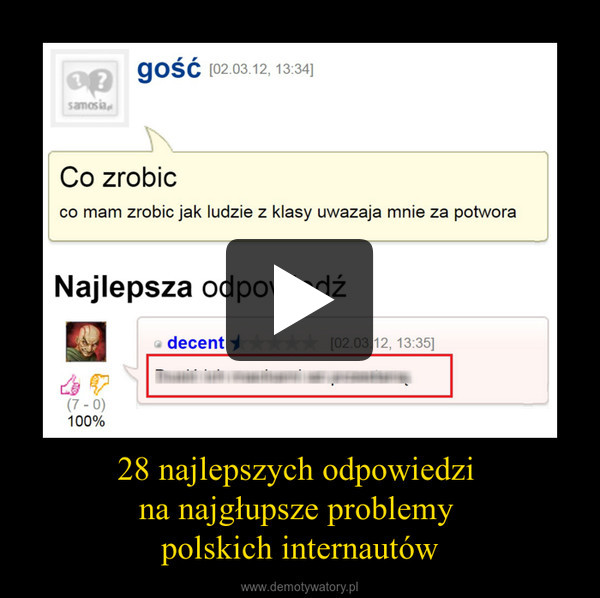 28 najlepszych odpowiedzi na najgłupsze problemy polskich internautów –  
