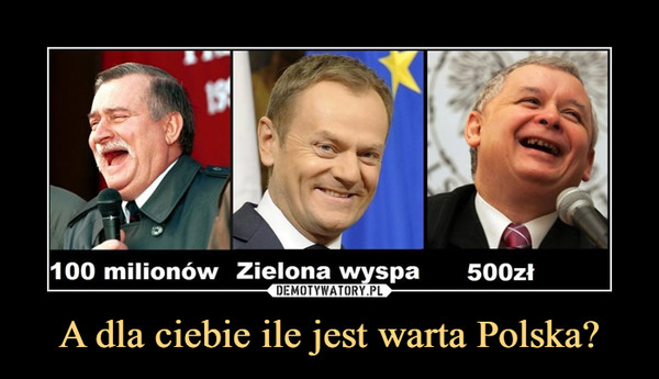 A dla ciebie ile jest warta Polska?