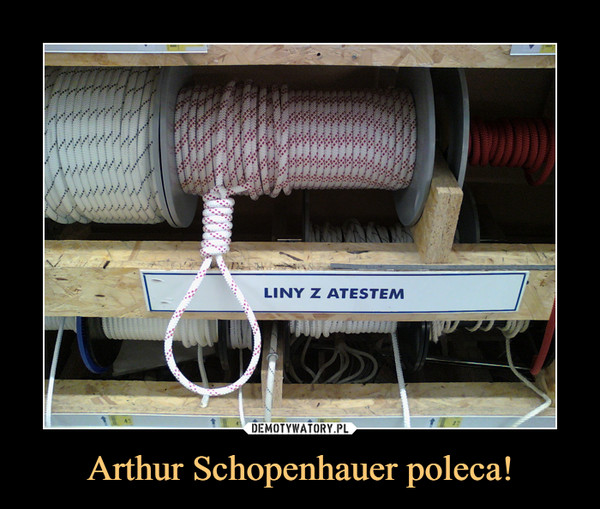 Arthur Schopenhauer poleca!