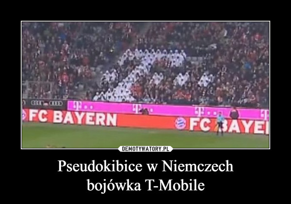 Pseudokibice w Niemczechbojówka T-Mobile –  