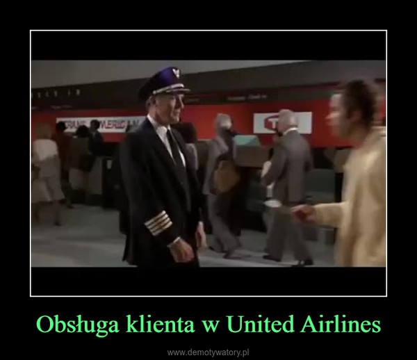 Obsługa klienta w United Airlines –  