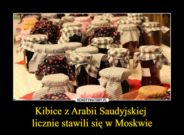 Kibice z Arabii Saudyjskiej licznie stawili się w Moskwie –  