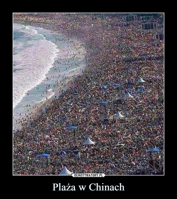 Plaża w Chinach –  