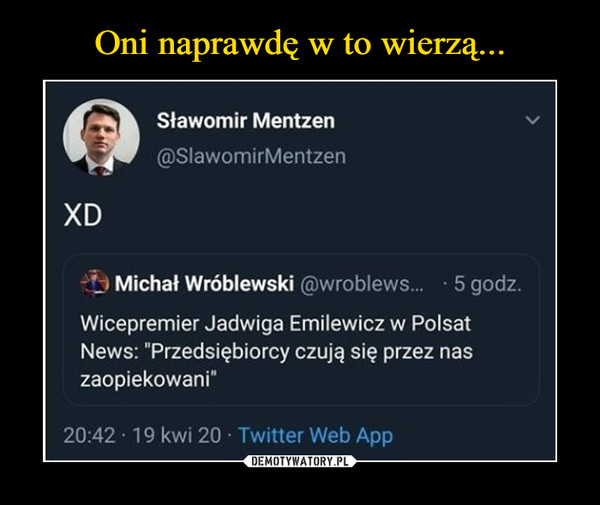  –  Wicepremier Jadwiga Emilewicz w Polsat News: "Przedsiębiorcy czują się przez nas zaopiekowani"