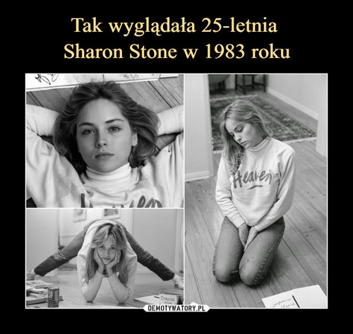 Tak wyglądała 25-letnia 
Sharon Stone w 1983 roku