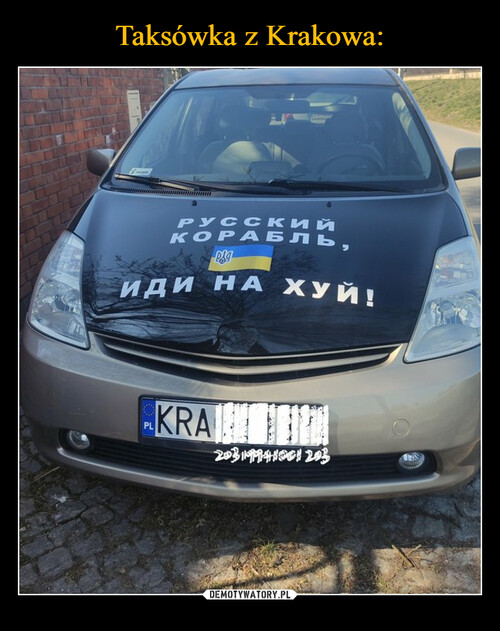 Taksówka z Krakowa: