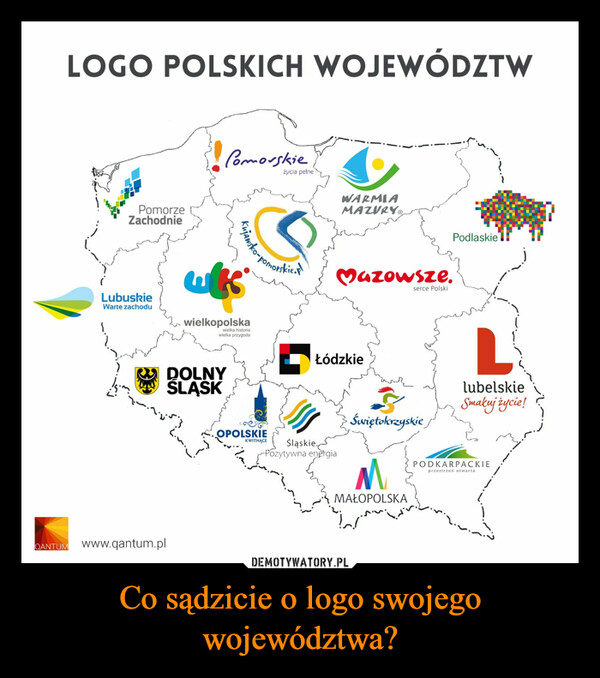 Co sądzicie o logo swojego województwa? –  loga polskich województw