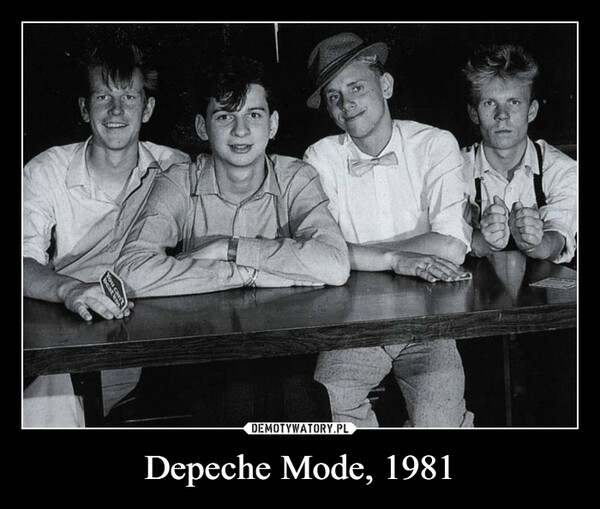Depeche Mode, 1981