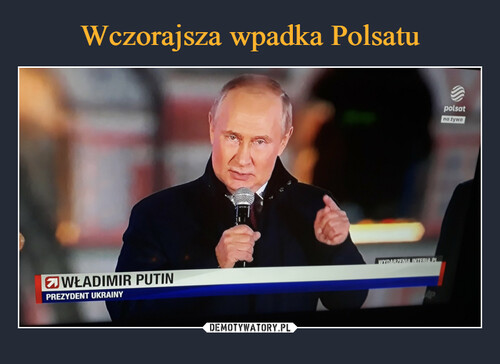 Wczorajsza wpadka Polsatu