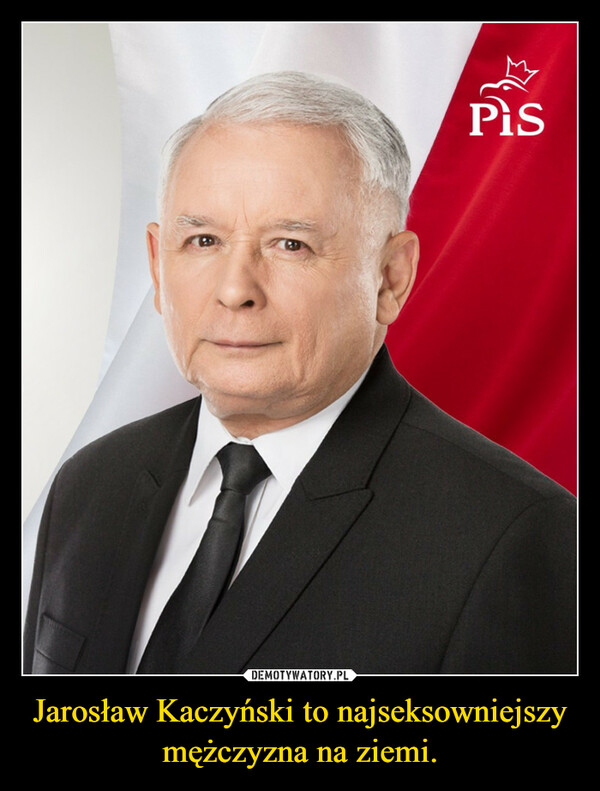 Jarosław Kaczyński to najseksowniejszy mężczyzna na ziemi. –  