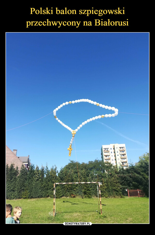 Polski balon szpiegowski przechwycony na Białorusi